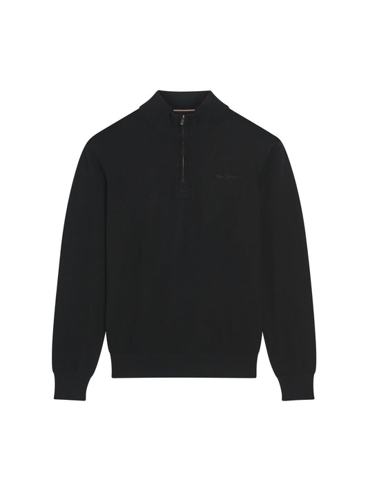 Ben Sherman Merino Half Zip
