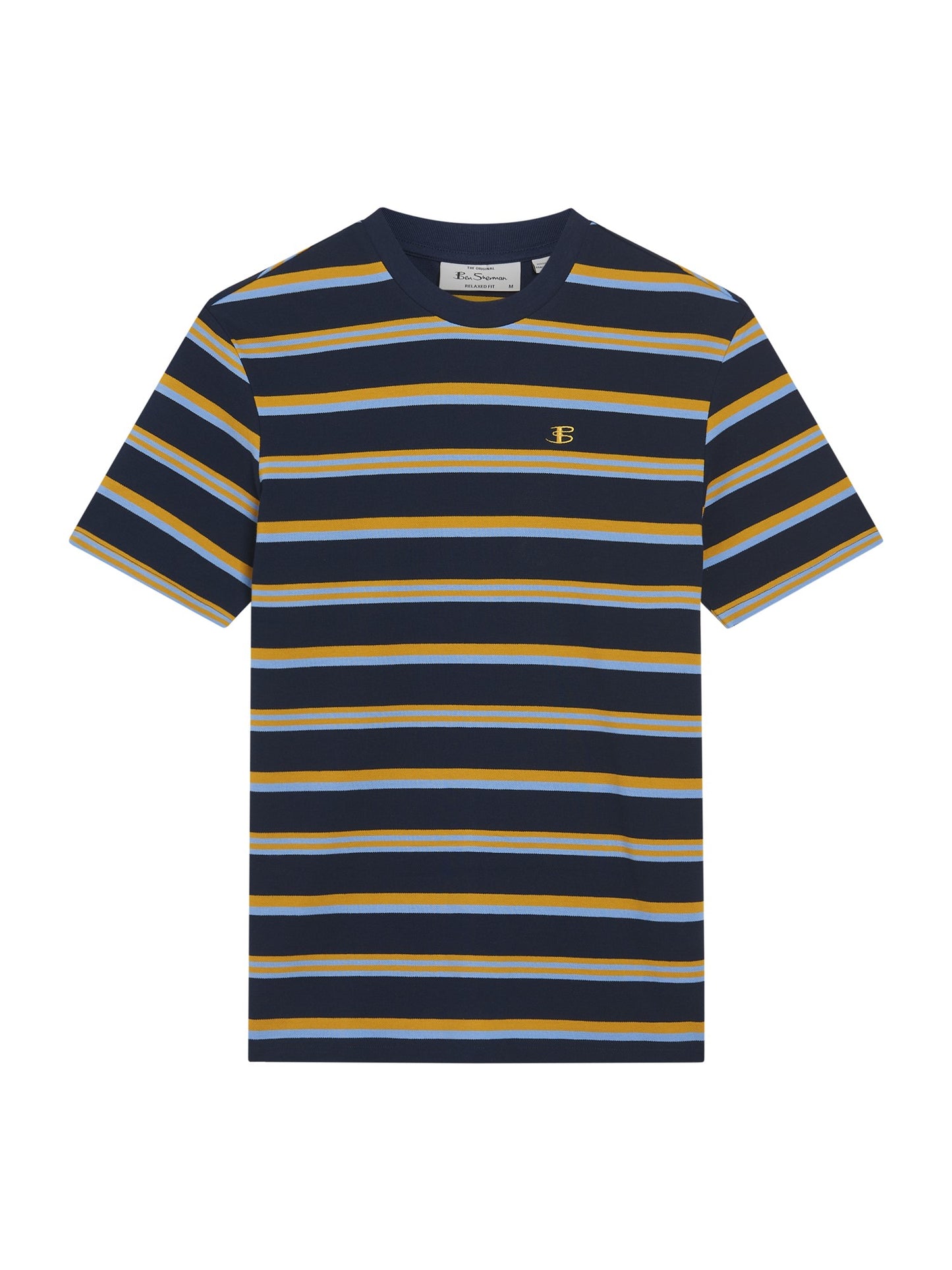 Ben Sherman Textured Stripe Tee