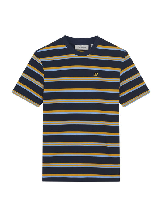 Ben Sherman Textured Stripe Tee