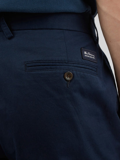 Ben Sherman Signature Slim Stretch Chinos in Dark Navy