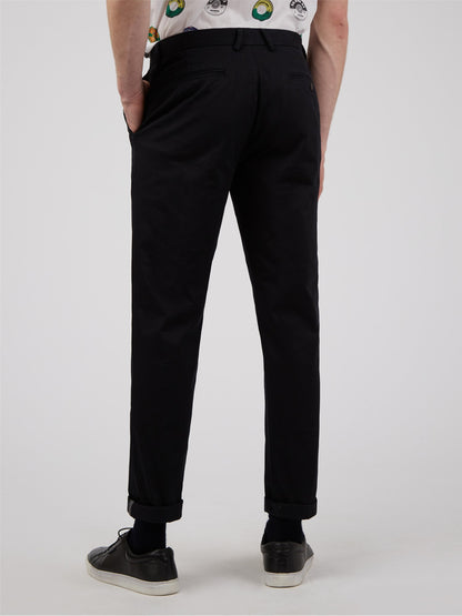 Ben Sherman Signature Slim Stretch Chinos in Black